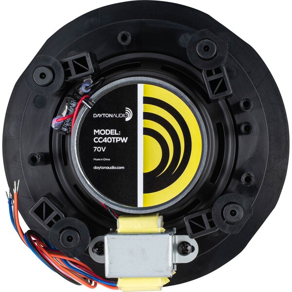 Main product image for Dayton Audio CC40TPW 4" 2-Way 70V In-Ceiling Speaker Pair300-423
